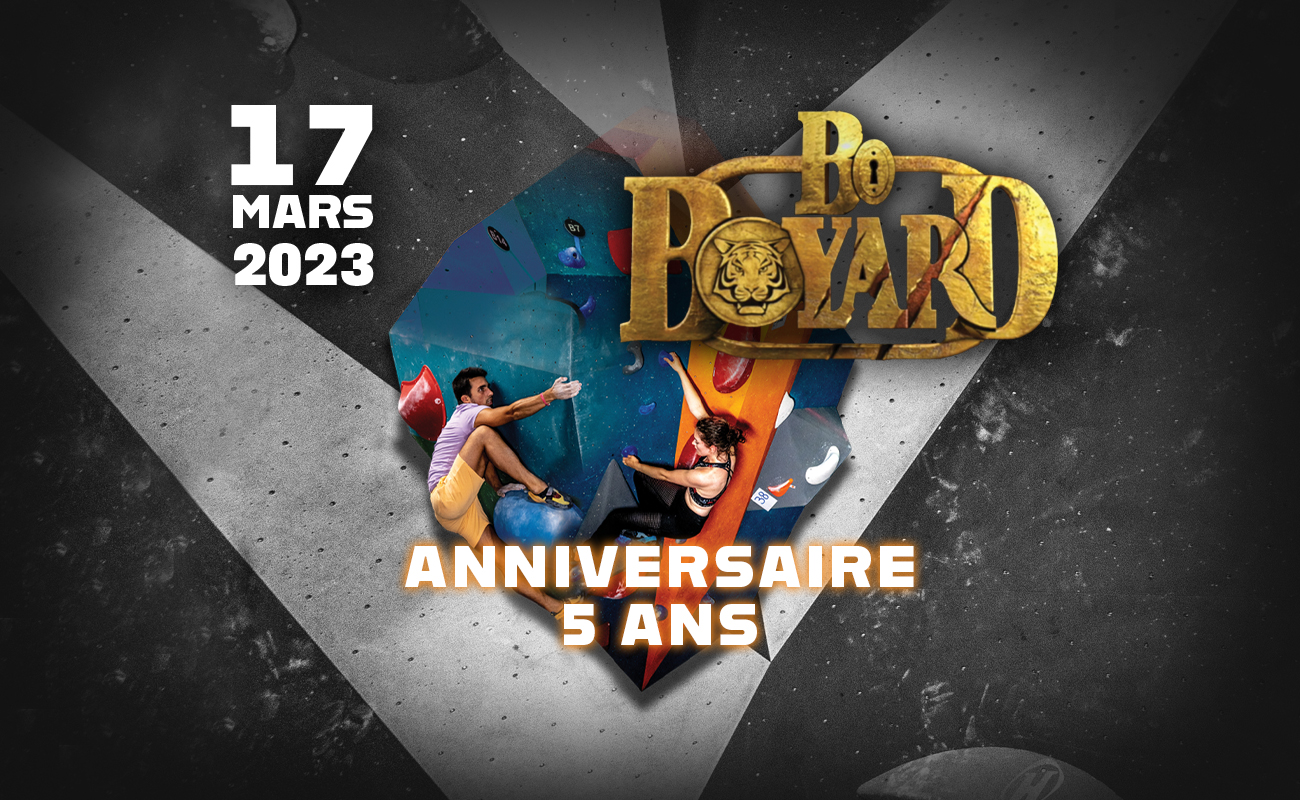B'O BOYARD : venez célébrer les 5 ans de Block'Out Reims ! - Block'Out Reims